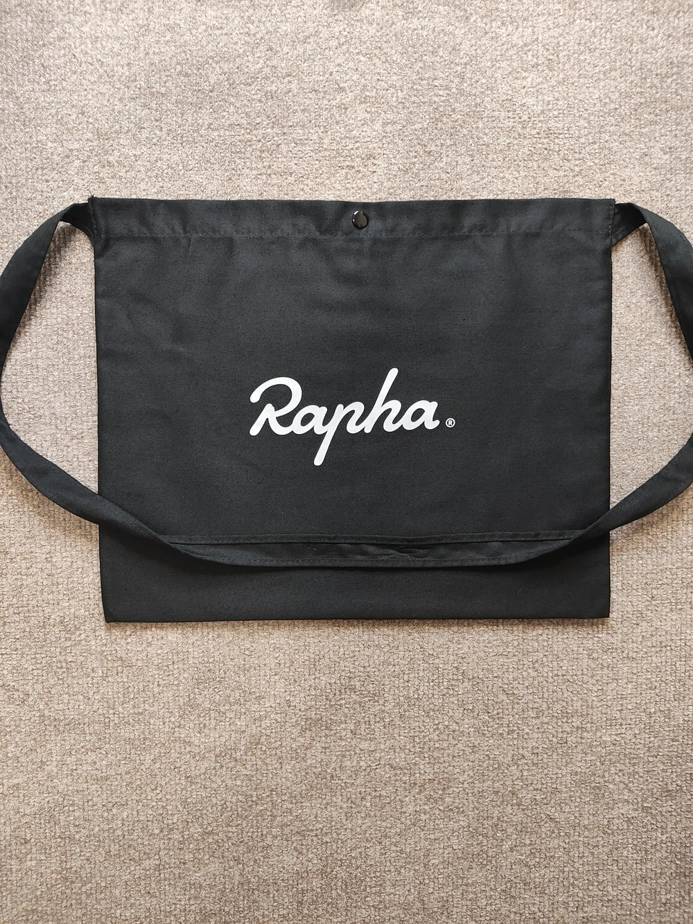 Rapha Musette/Feed Bag - Black w/ Classic Logo